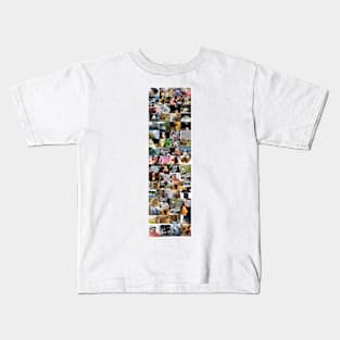 JoJo bear contact sheet Kids T-Shirt